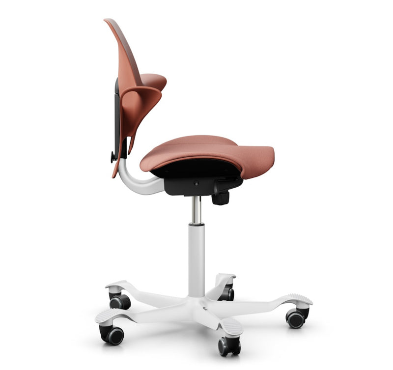 HAG Capisco Puls 8020 Rosehip Saddle Chair - Design Your Own