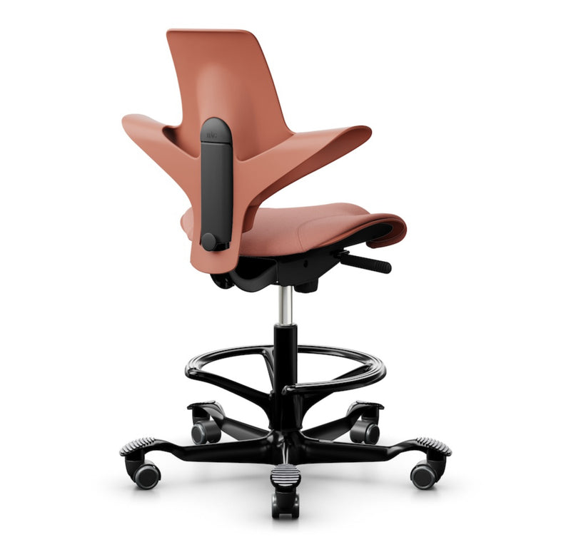 HAG Capisco Puls 8020 Rosehip Saddle Chair - Design Your Own