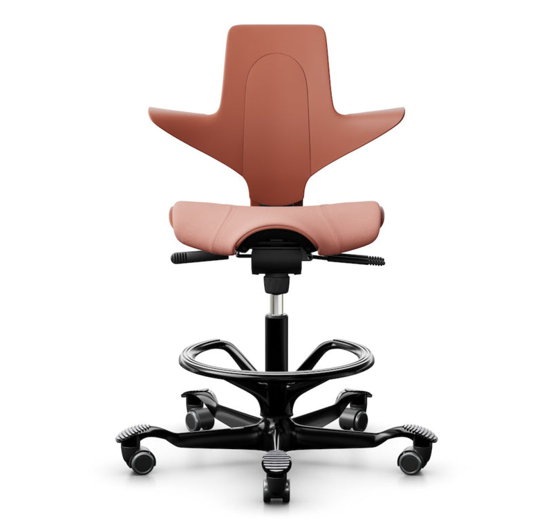 HAG Capisco Puls 8020 Rosehip Saddle Chair - Design Your Own