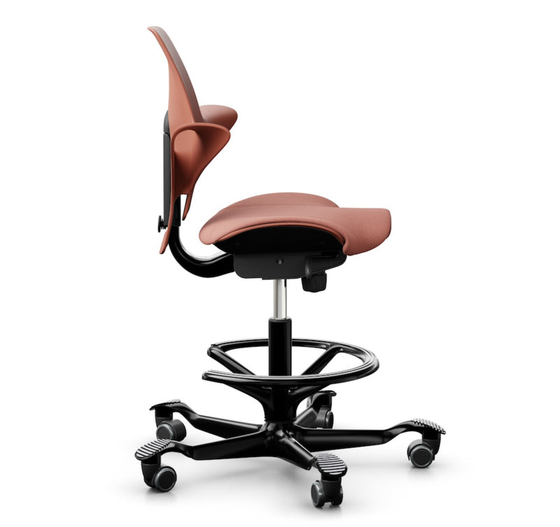 HAG Capisco Puls 8020 Rosehip Saddle Chair - Design Your Own