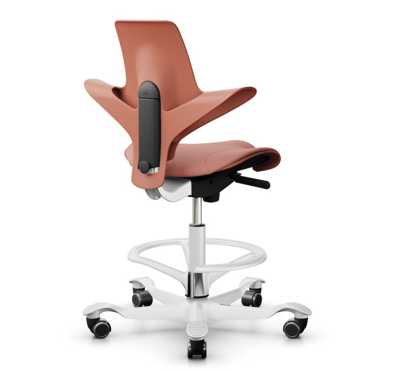HAG Capisco Puls 8020 Rosehip Saddle Chair - Design Your Own