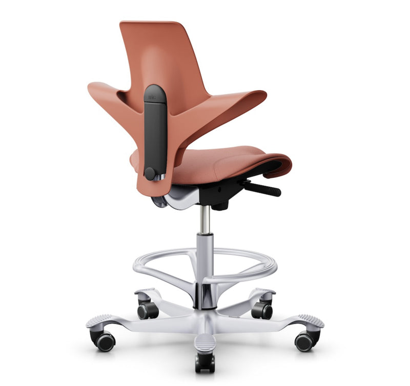 HAG Capisco Puls 8020 Rosehip Saddle Chair - Design Your Own
