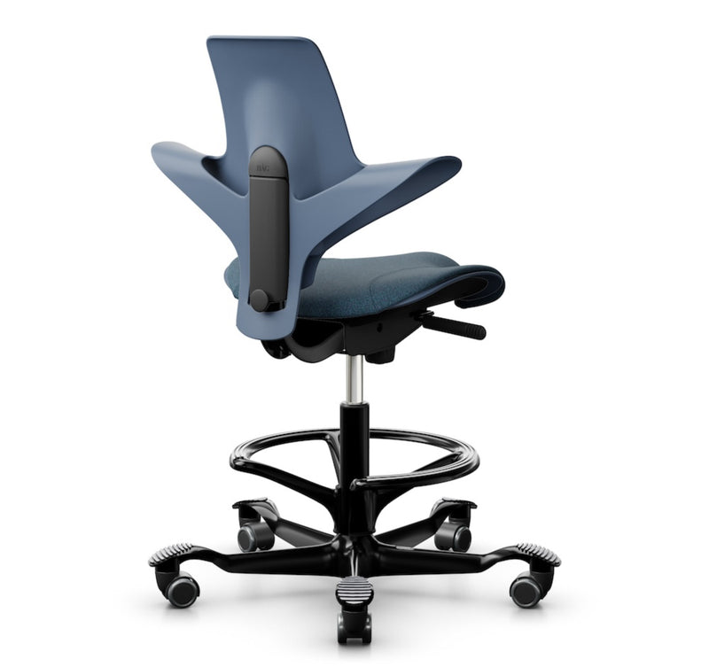 HAG Capisco Puls 8020 Blueberry Saddle Chair - Design Your Own