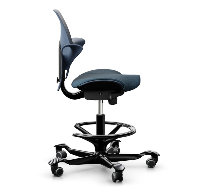 HAG Capisco Puls 8020 Blueberry Saddle Chair - Design Your Own