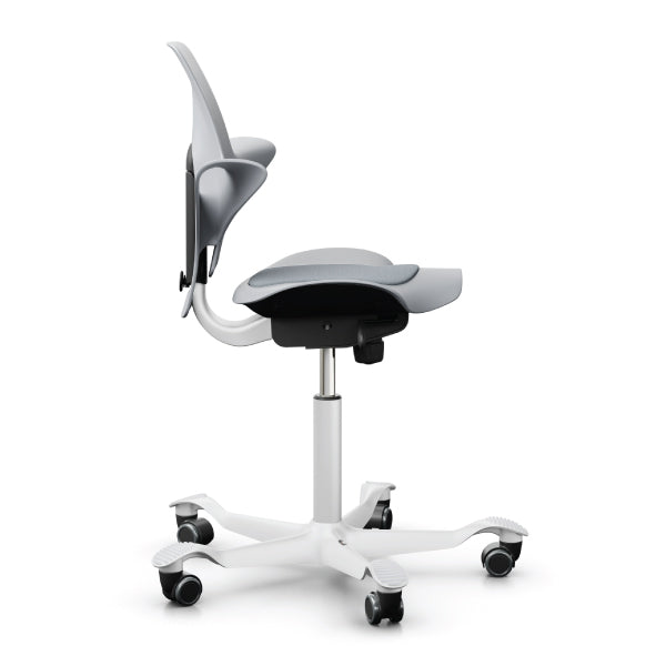 HAG Capisco Puls 8010 Light Grey Saddle Chair - Design Your Own