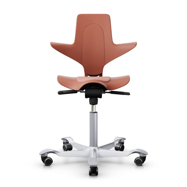HAG Capisco Puls 8010 Rosehip Saddle Chair - Design Your Own