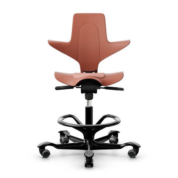HAG Capisco Puls 8010 Rosehip Saddle Chair - Design Your Own