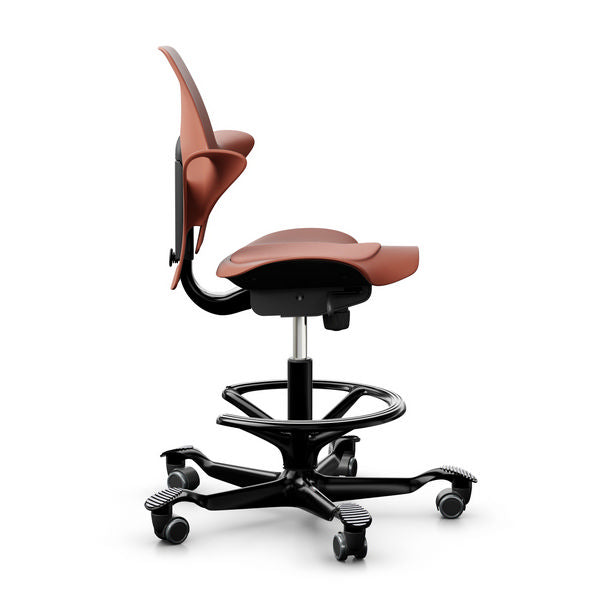 HAG Capisco Puls 8010 Rosehip Saddle Chair - Design Your Own