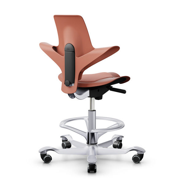 HAG Capisco Puls 8010 Rosehip Saddle Chair - Design Your Own