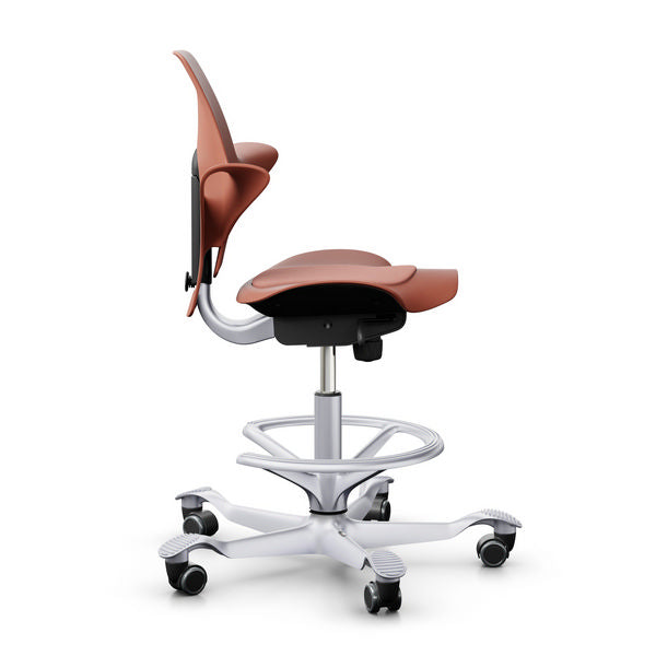 HAG Capisco Puls 8010 Rosehip Saddle Chair - Design Your Own