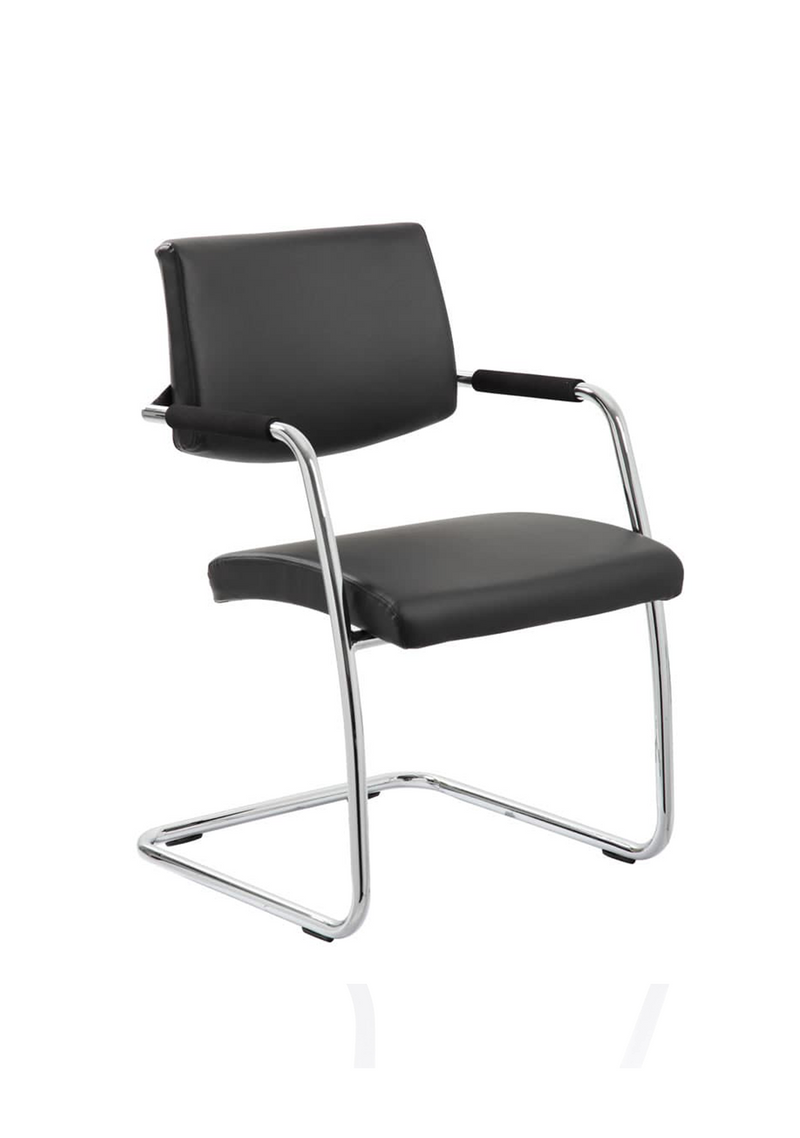 Havanna Medium Back Cantilever Visitor Chair with Arms