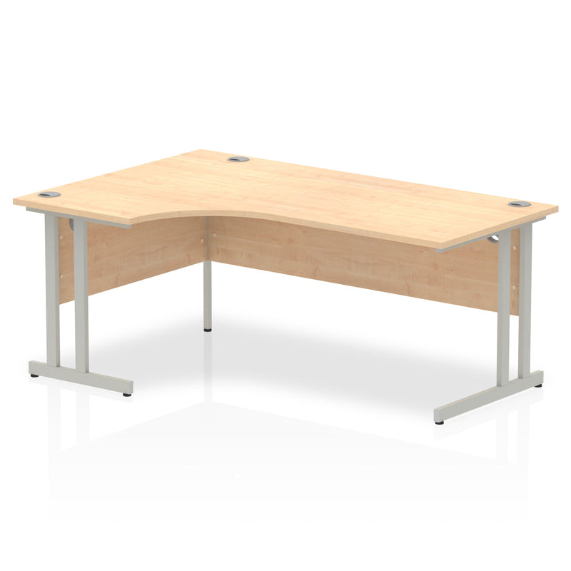 Impulse 1800mm Left Crescent Desk Cantilever Leg