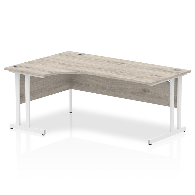 Impulse 1800mm Left Crescent Desk Cantilever Leg