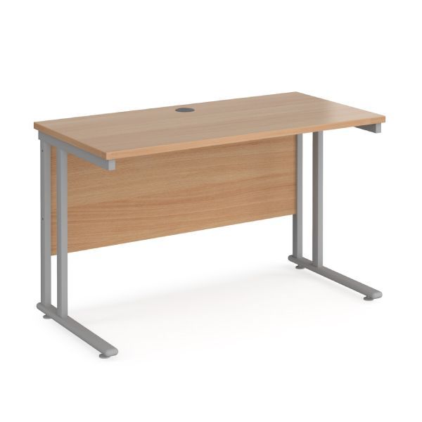 Maestro 25 Straight Desk & Sway Office Chair Bundle