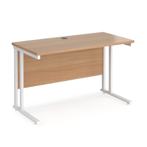 Maestro 25 Straight Desk & Sway Office Chair Bundle
