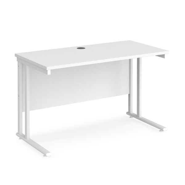 Maestro 25 Straight Desk & Sway Office Chair Bundle