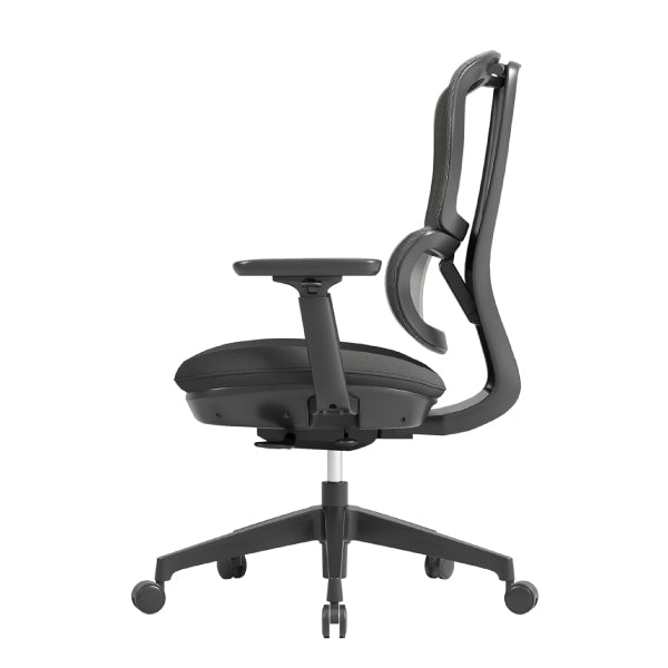 Shelby Black Mesh Back Operator Chair